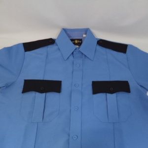 Law Pro Deputy Sheriff Uniform Shirt Blue Size Med